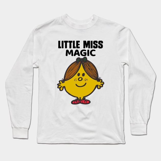 LITTLE MISS MAGIC Long Sleeve T-Shirt by reedae